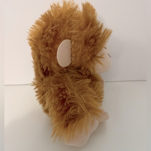 5" Sitting Gorilla Monkey Ape, Light Brown - Picture 3 of 6